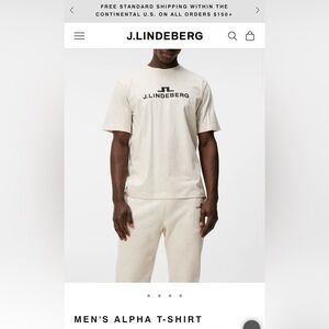 Men’s Alpha T-shirt J.LINDEBERG